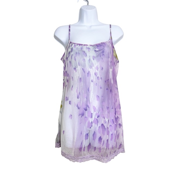 Victoria’s Secret Sheer Mini Slip Dress Y2K size L - Picture 1 of 7